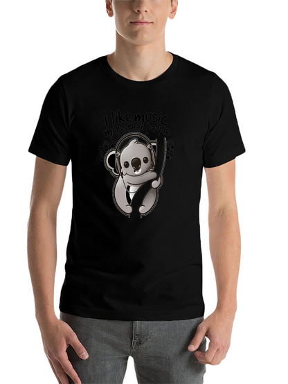 Music Loving Koala Graphic Tee