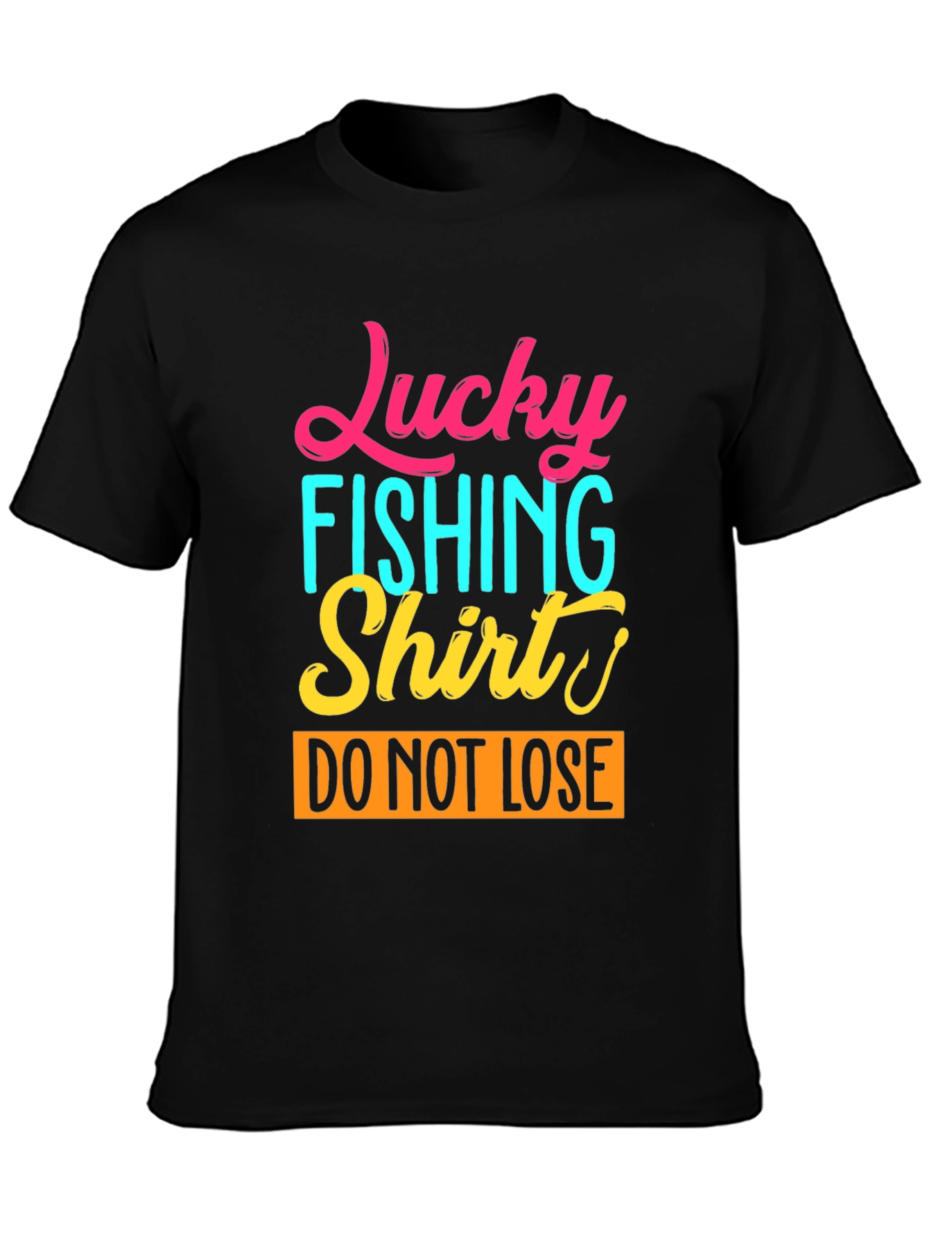 Lucky Fishing Shirt Graphic Tee