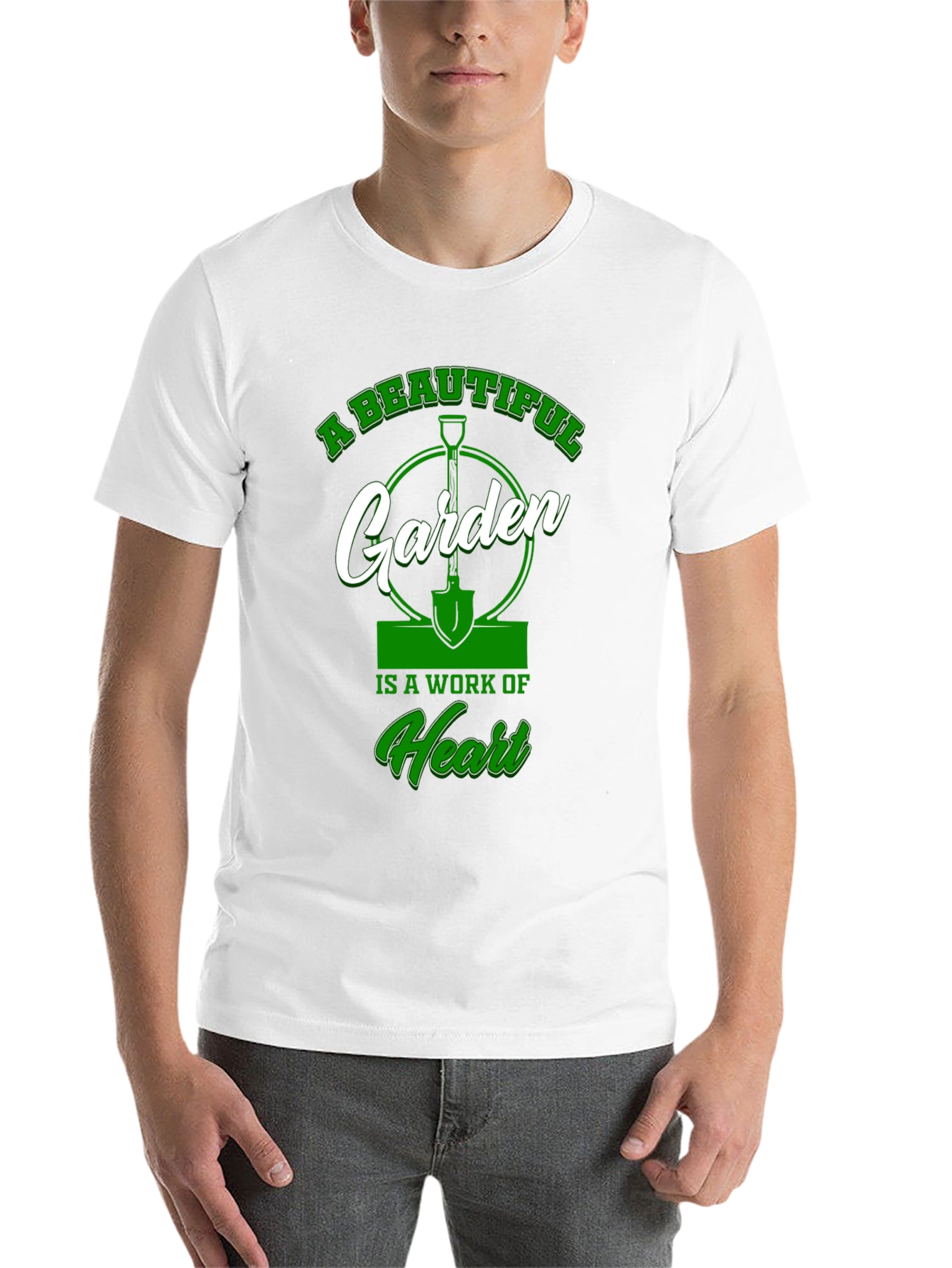 A Beautiful Garden T-Shirt: Work of Heart Design
