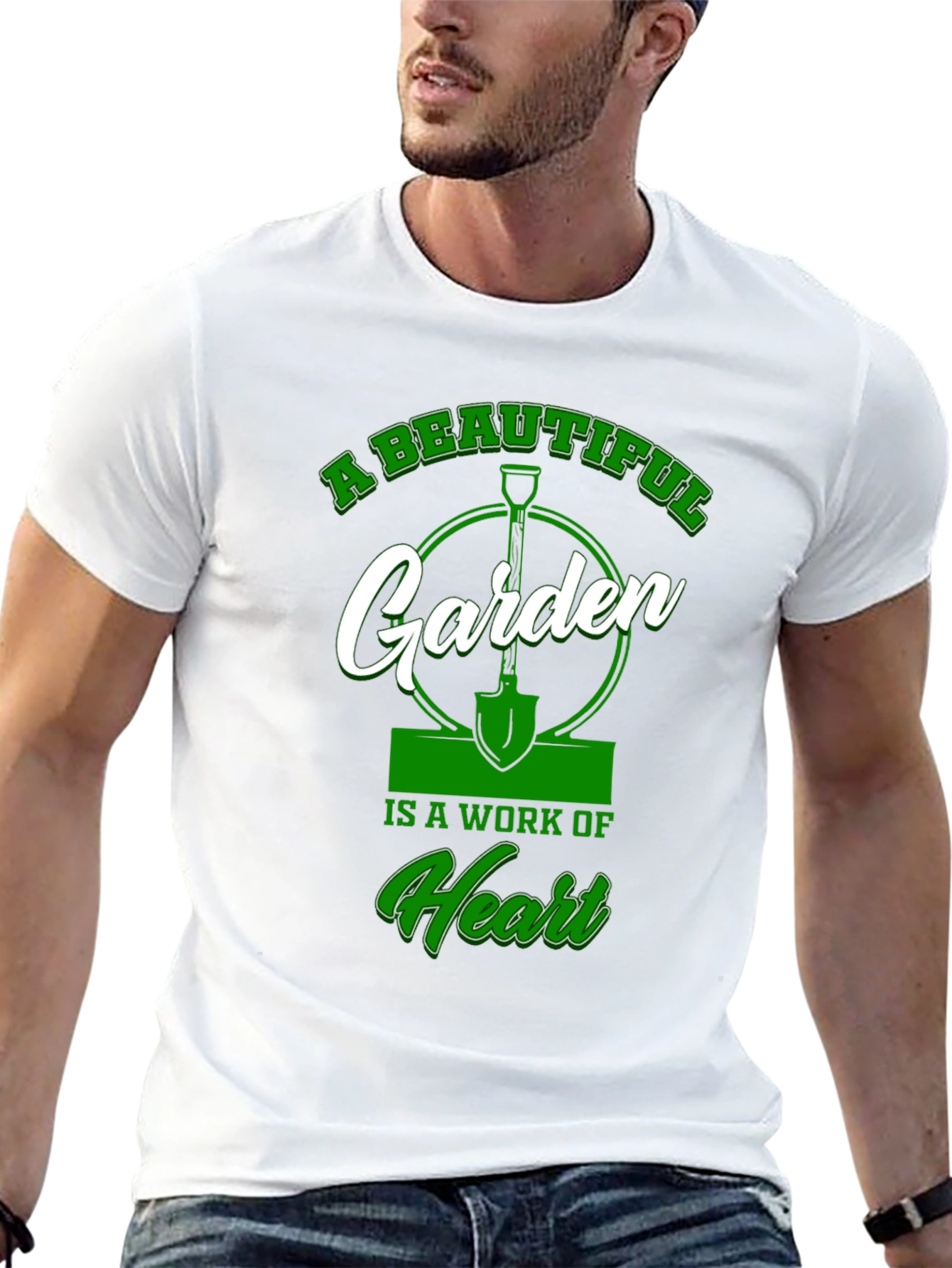 A Beautiful Garden T-Shirt: Work of Heart Design