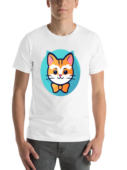 Cute Cat Bowtie T-Shirt