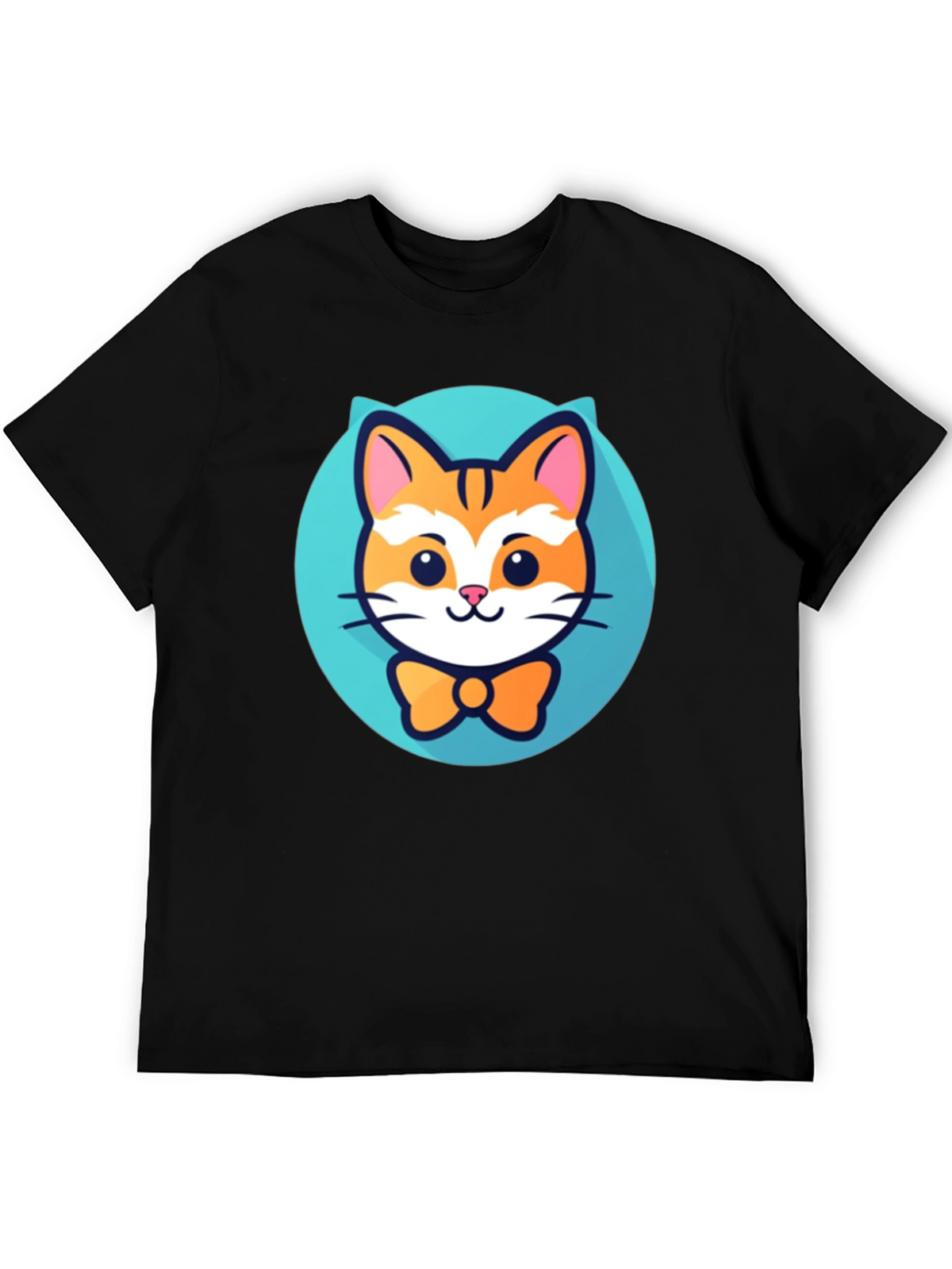 Cute Cat Bowtie T-Shirt