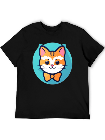 Cute Cat Bowtie T-Shirt