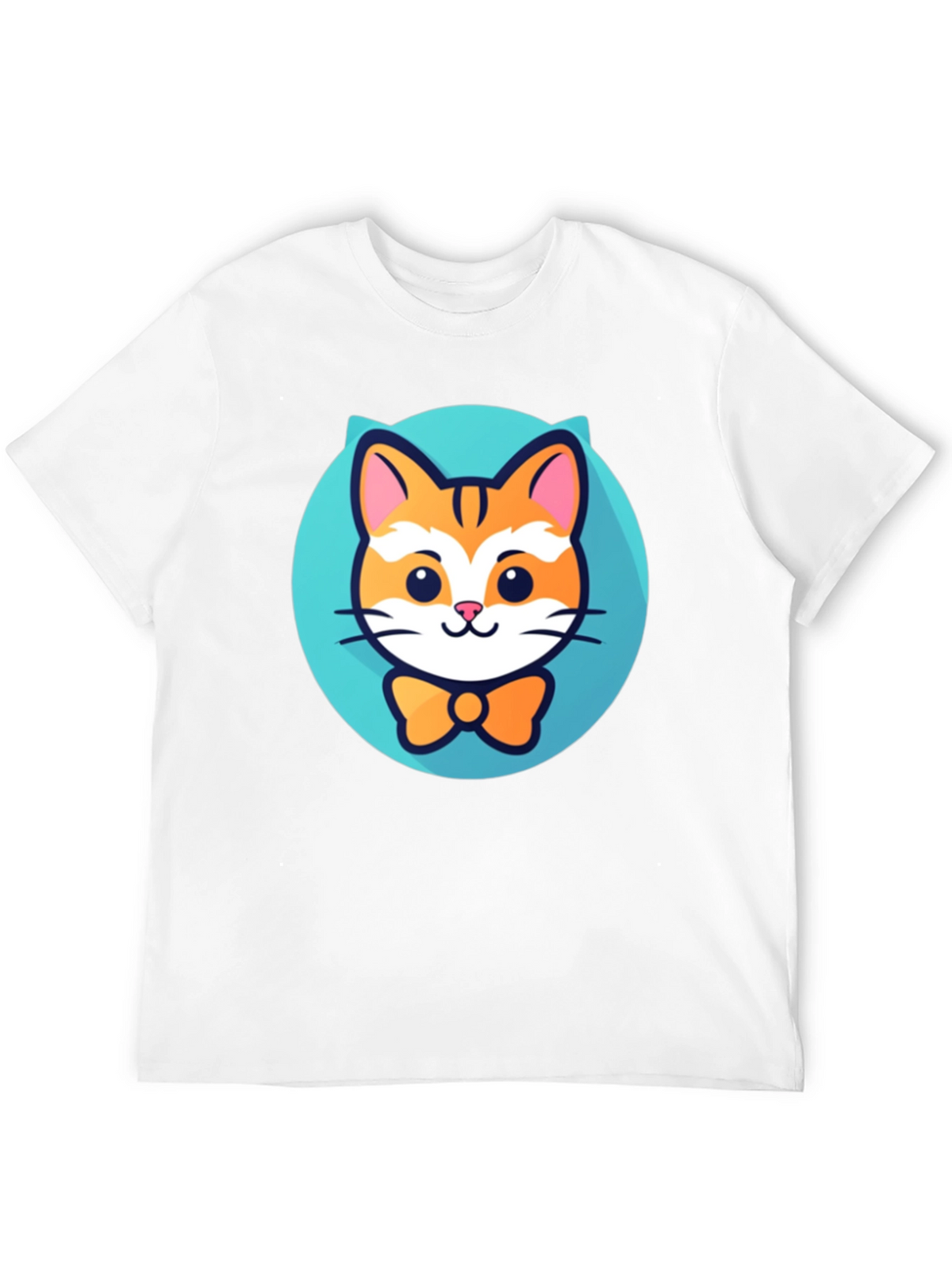 Cute Cat Bowtie T-Shirt