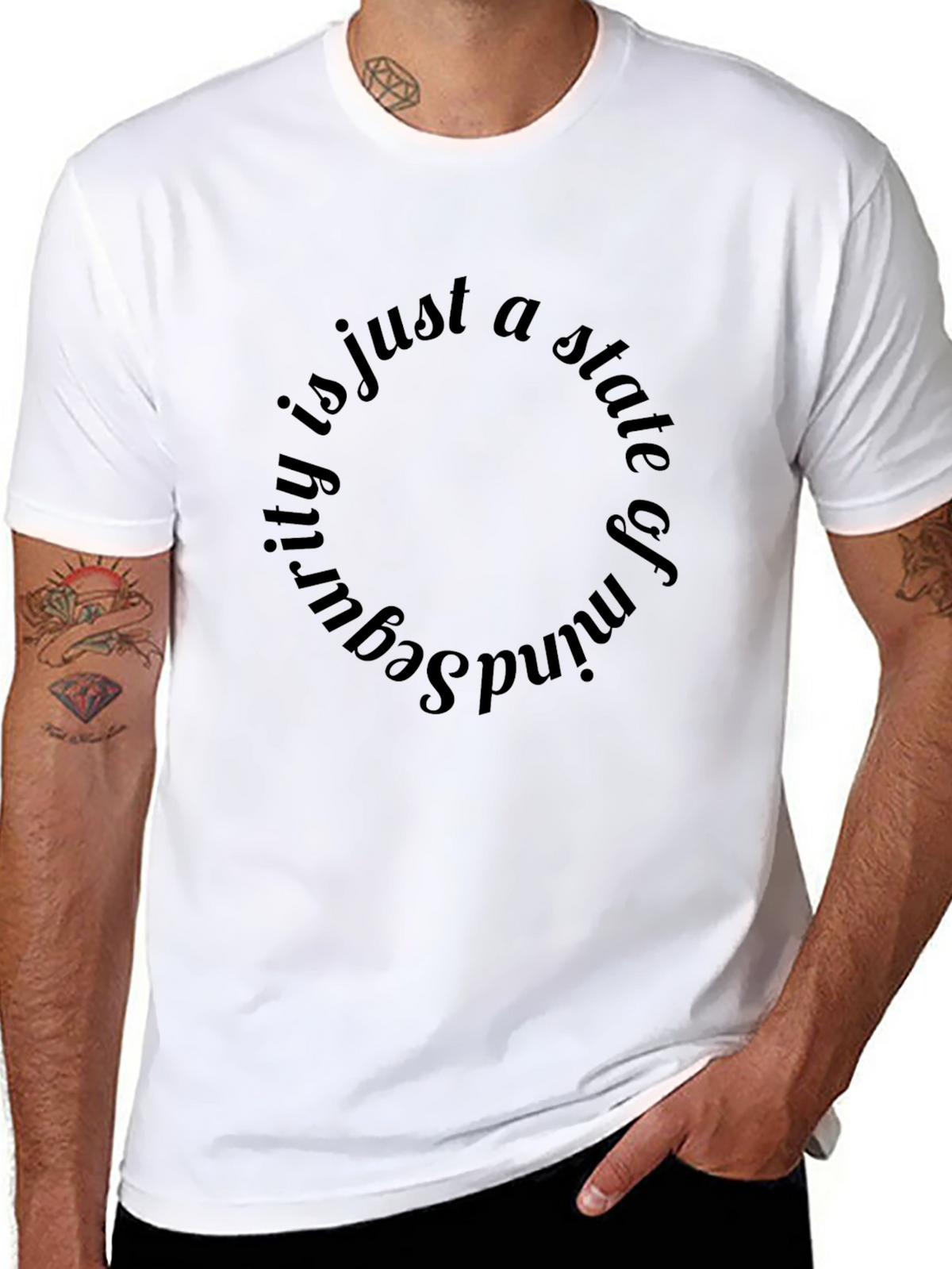 State of Mind Graphic Tee - Black