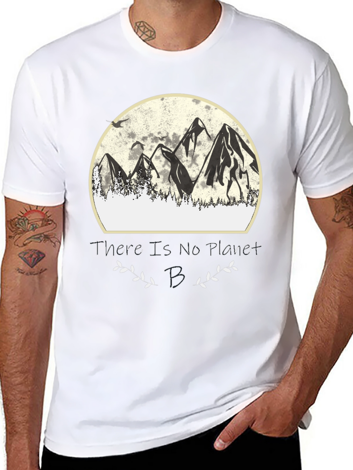 Eco-Friendly There Is No Planet B Graphic Tee