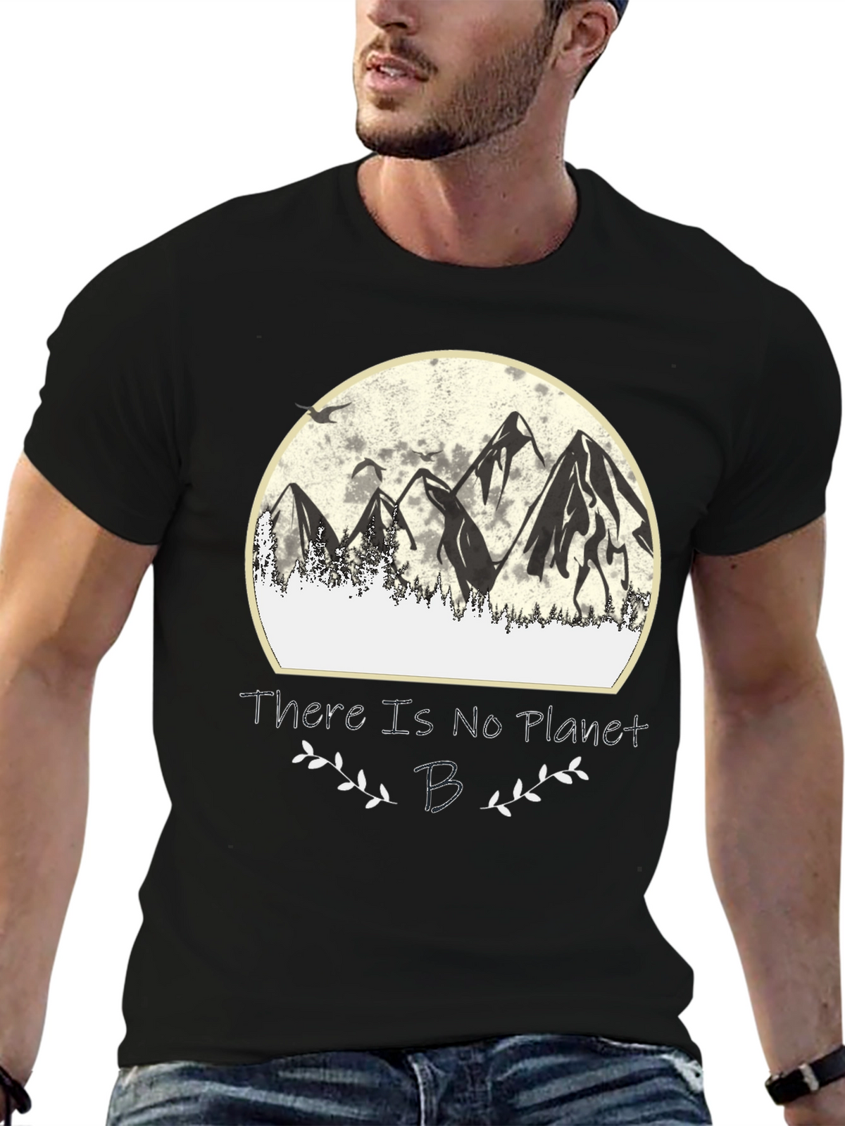 Eco-Friendly There Is No Planet B Graphic Tee