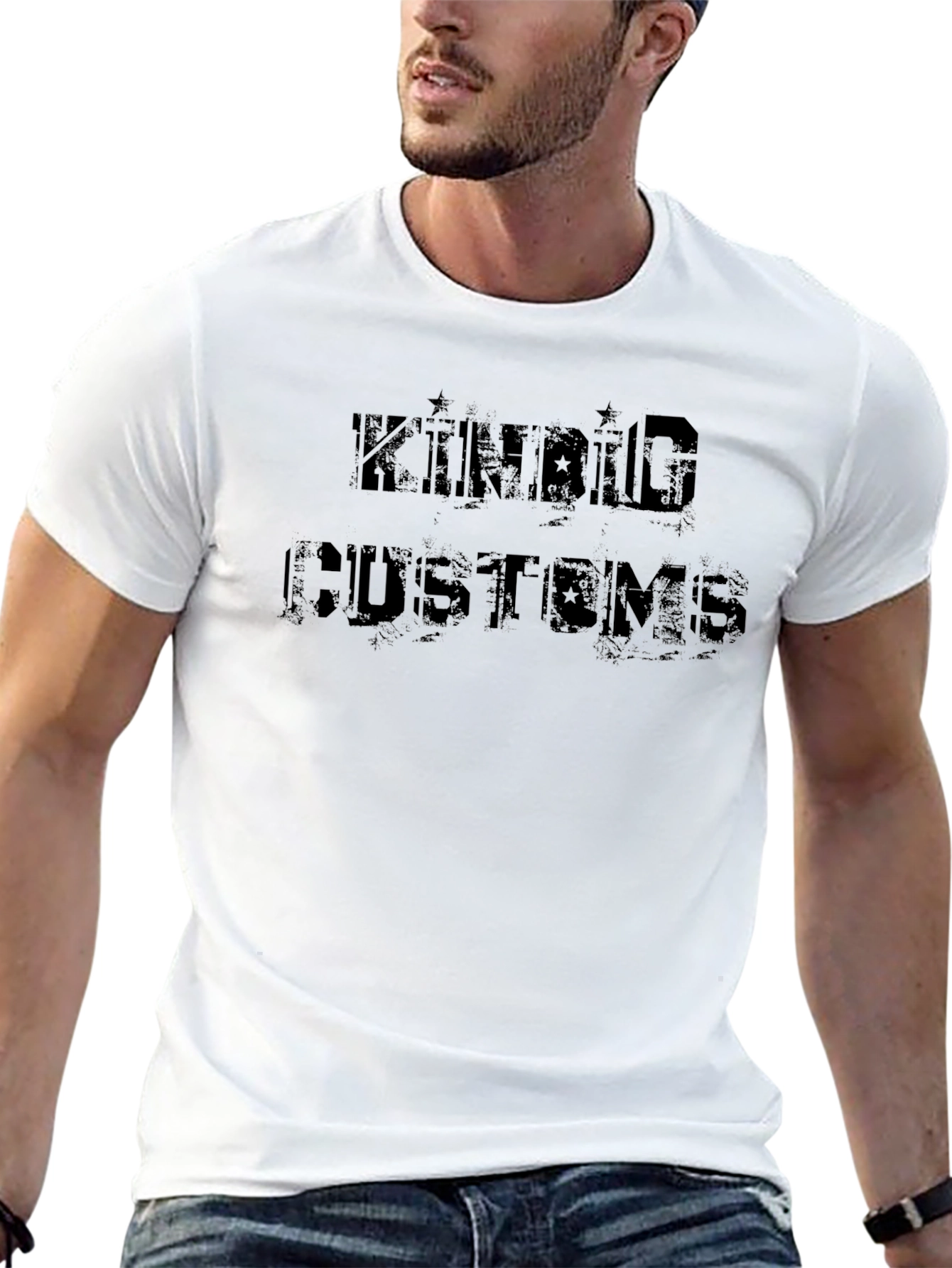 KINDIG Customs Black Graphic Tee