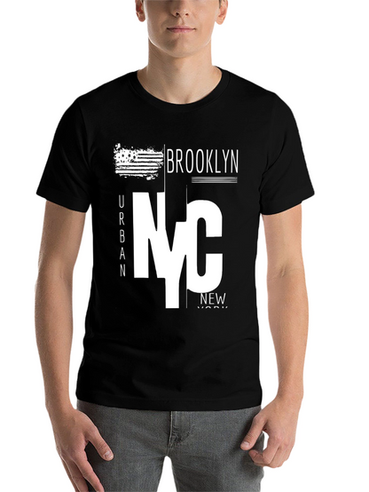 NYC Brooklyn Urban Graphic T-Shirt