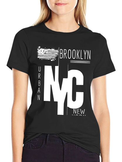 NYC Brooklyn Urban Graphic T-Shirt