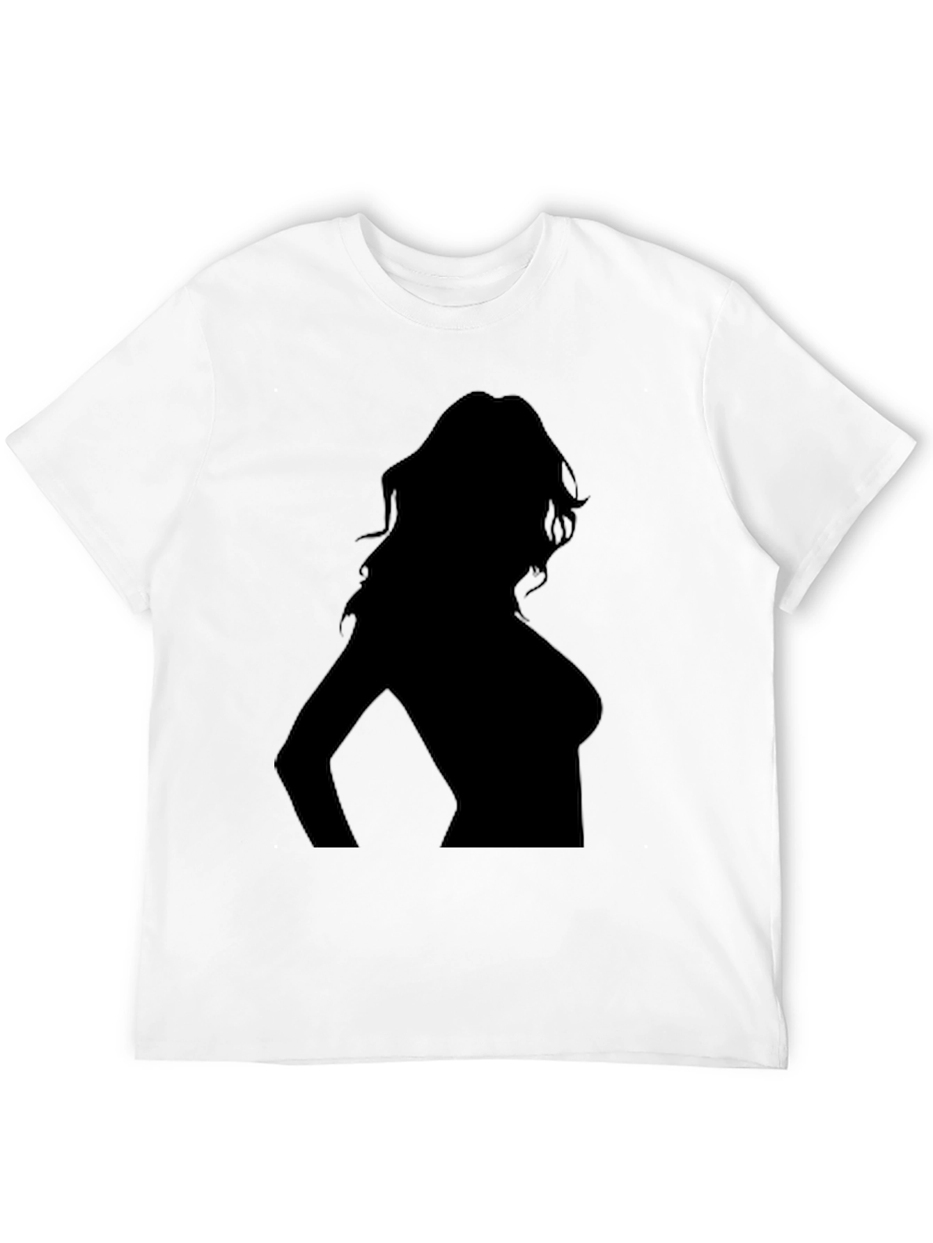 Silhouette Tee - Sleek Black T-Shirt