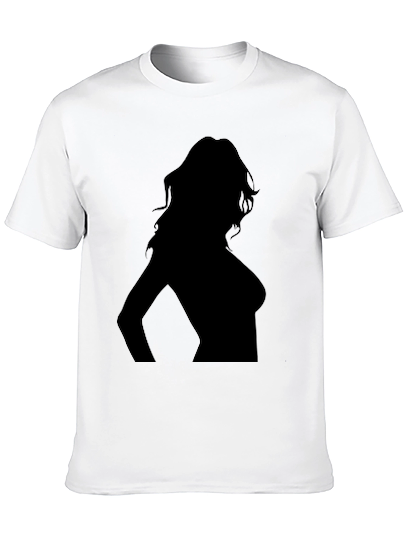 Silhouette Tee - Sleek Black T-Shirt