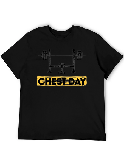 Chest Day T-Shirt - Gym Workout Apparel