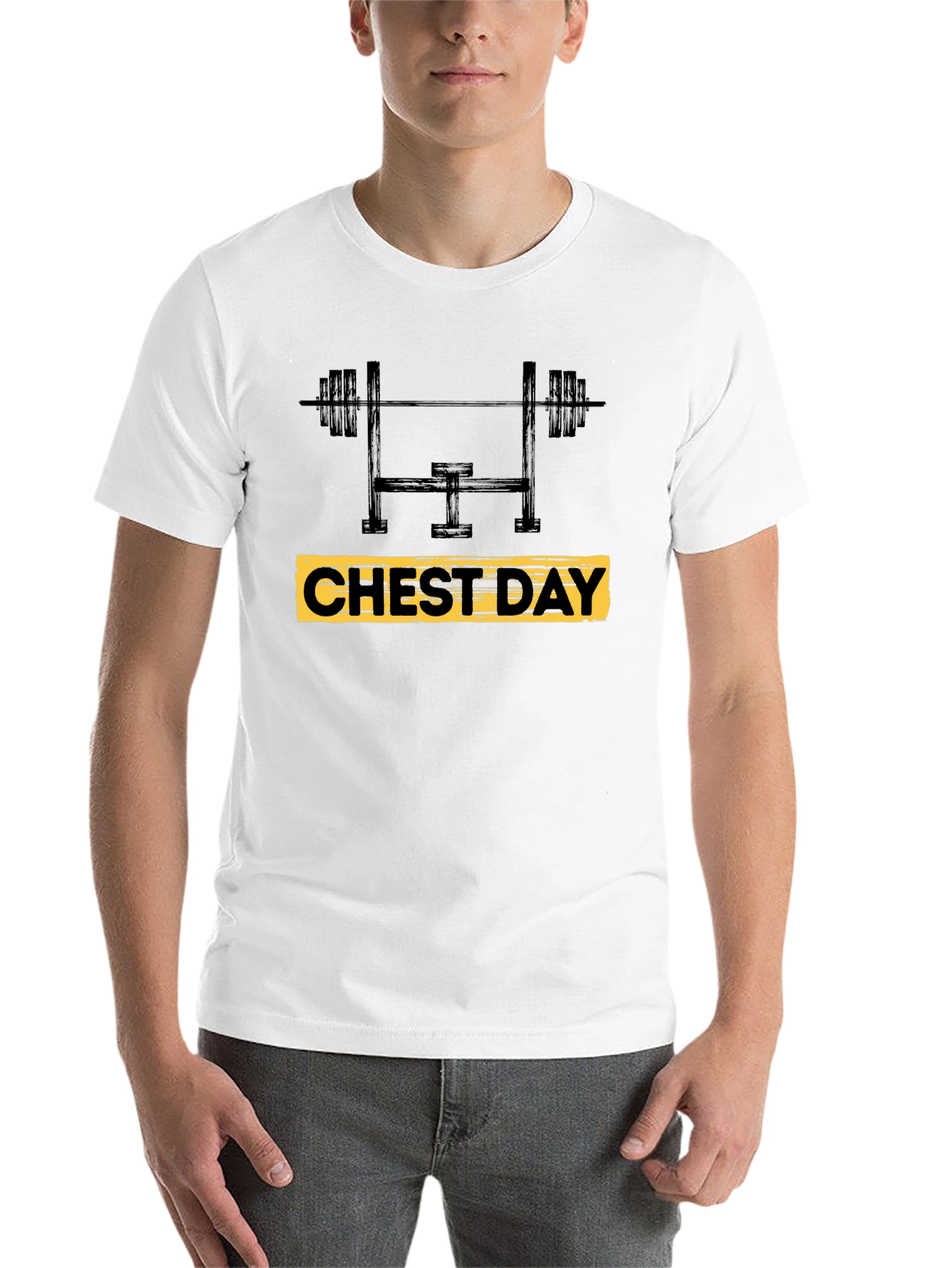 Chest Day T-Shirt - Gym Workout Apparel