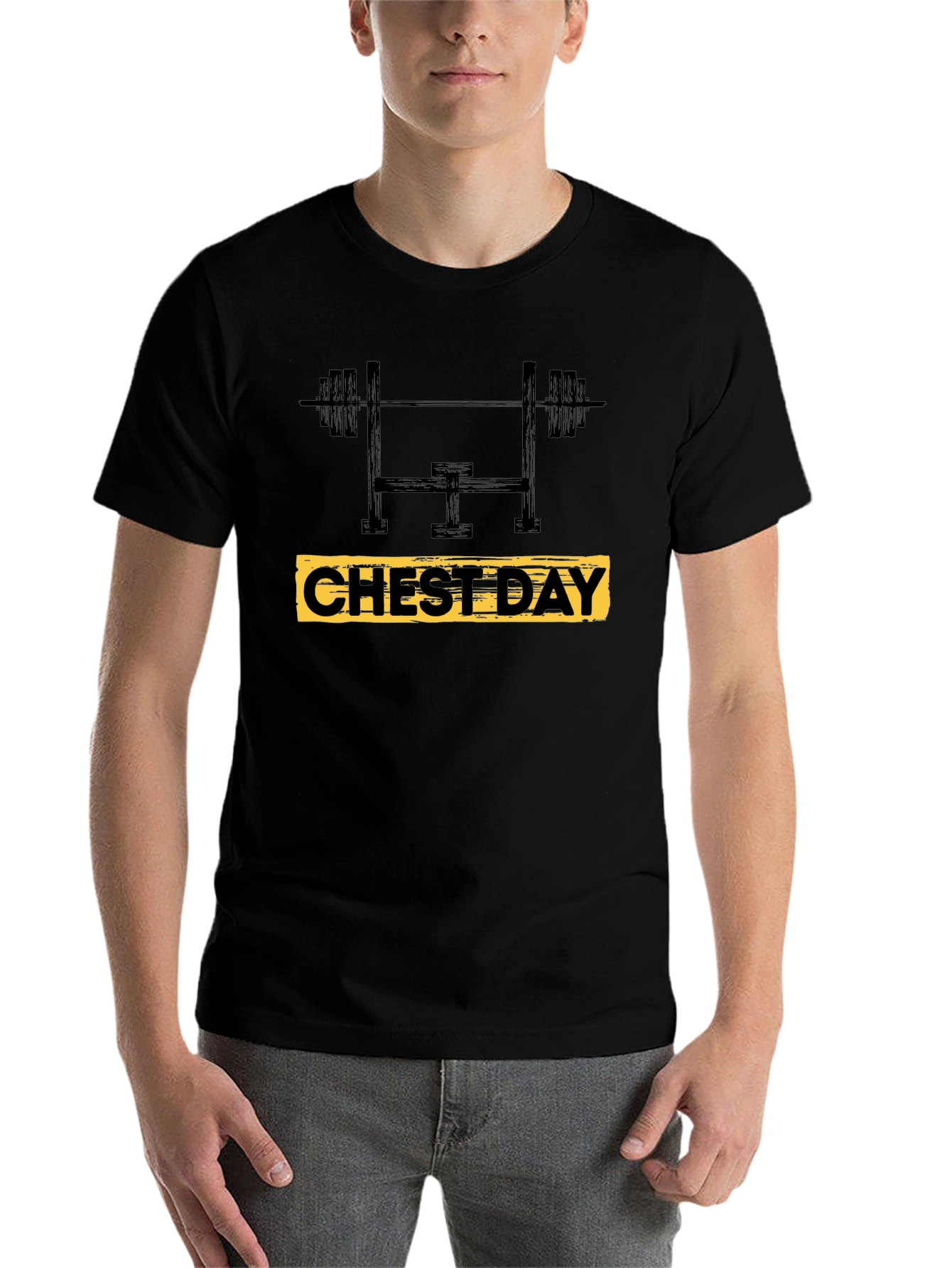 Chest Day T-Shirt - Gym Workout Apparel