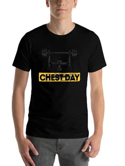 Chest Day T-Shirt - Gym Workout Apparel