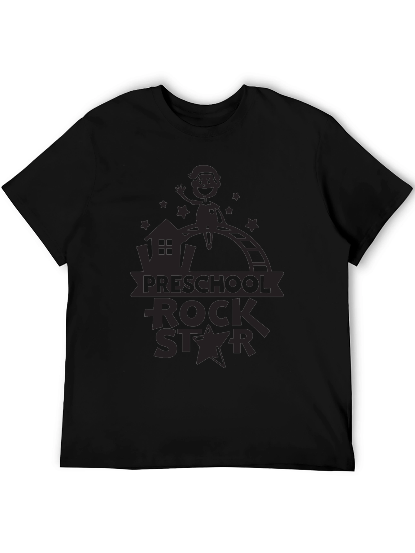 Preschool Rockstar Black T-Shirt