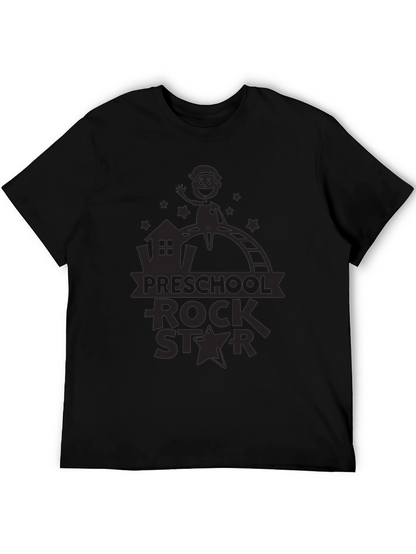 Preschool Rockstar Black T-Shirt