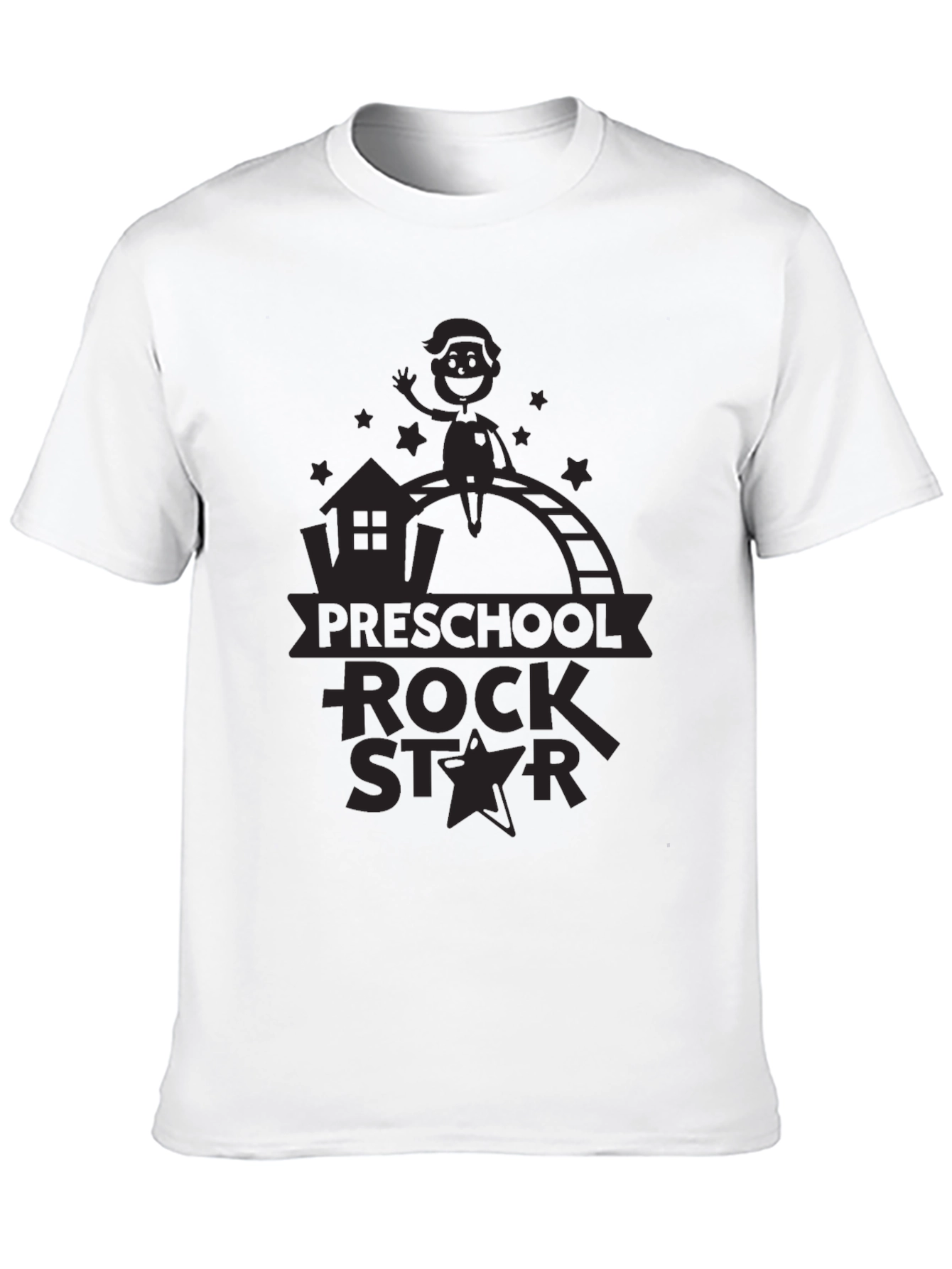 Preschool Rockstar Black T-Shirt