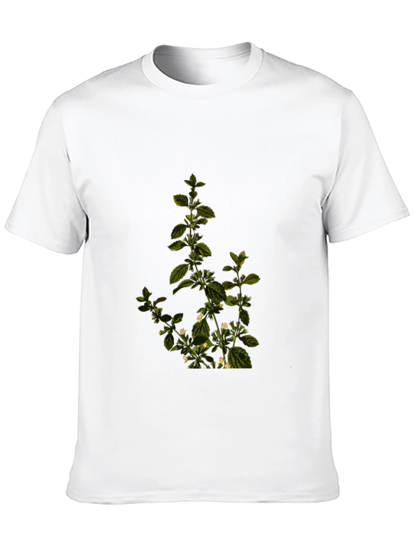 Botanical Print Tee - Stylish Comfort