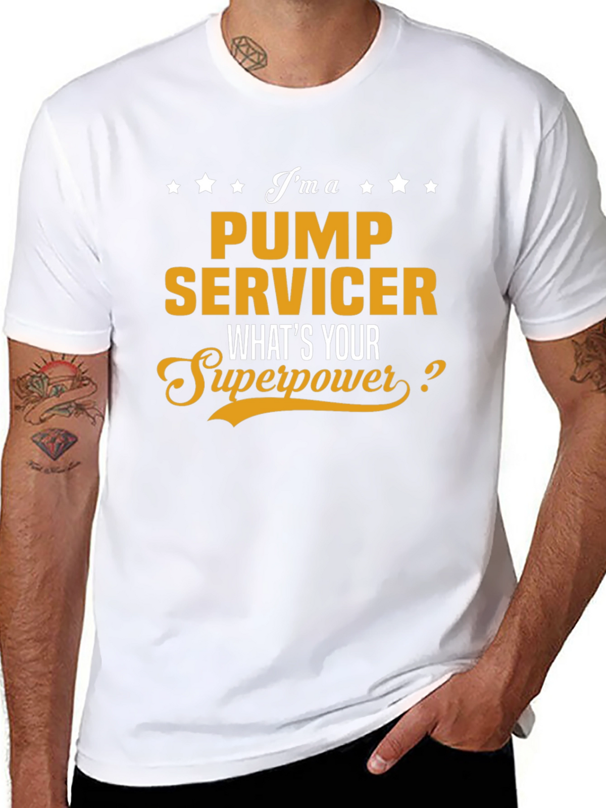 Pump Servicer Superpower T-Shirt