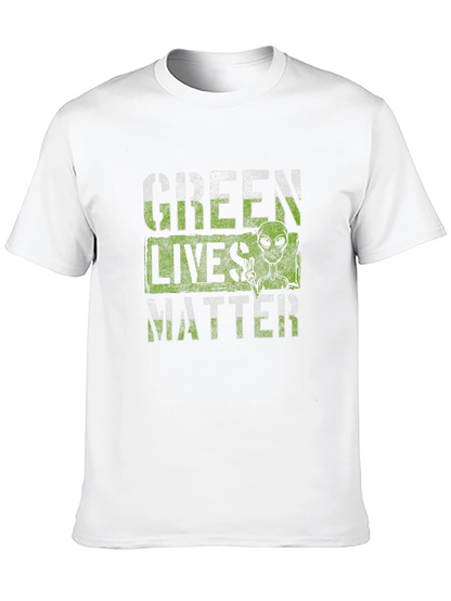 Green Lives Matter Alien T-Shirt