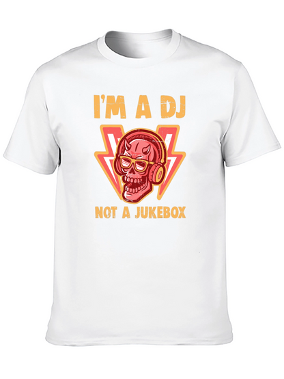 Im a DJ Not a Jukebox Black T-Shirt