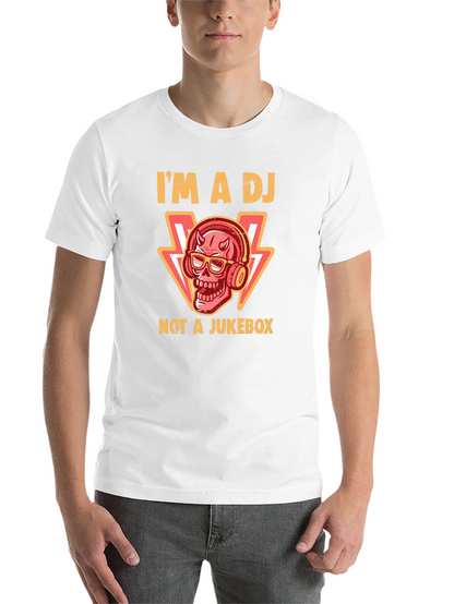 Im a DJ Not a Jukebox Black T-Shirt