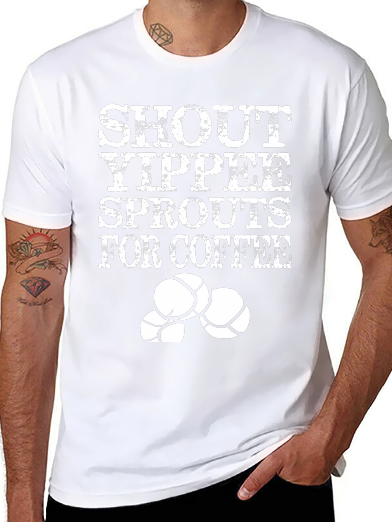 Shout Yippee Sprouts For Coffee T-Shirt