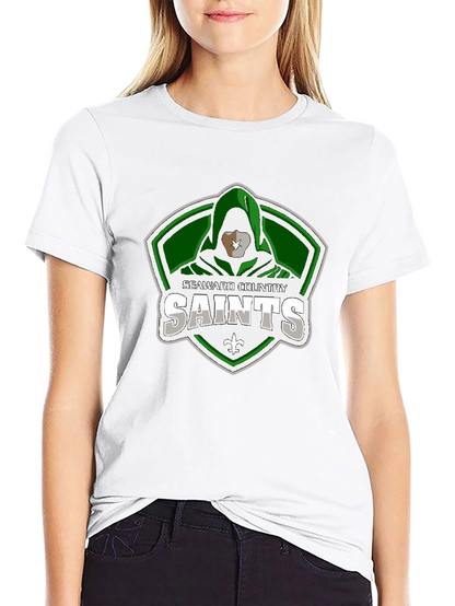 Seaward Country Saints Black Graphic T-Shirt