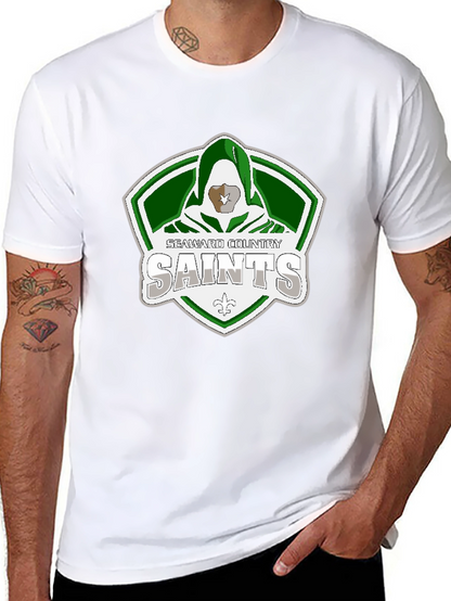 Seaward Country Saints Black Graphic T-Shirt