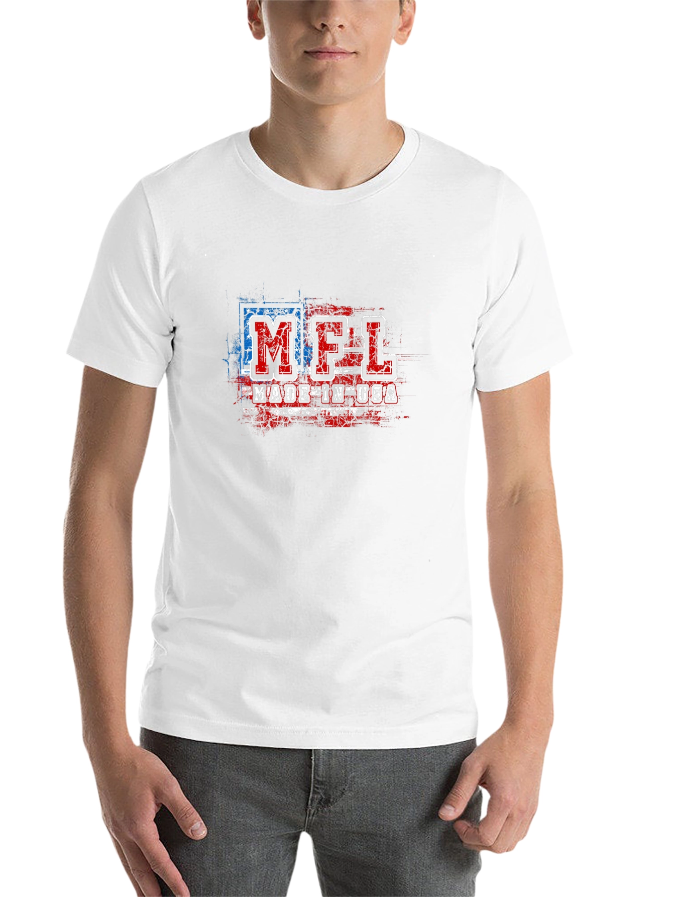 MFL Made In USA Patriotic Graphic Tee