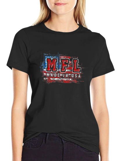 MFL Made In USA Patriotic Graphic Tee
