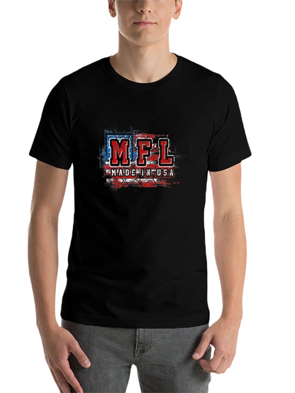 MFL Made In USA Patriotic Graphic Tee