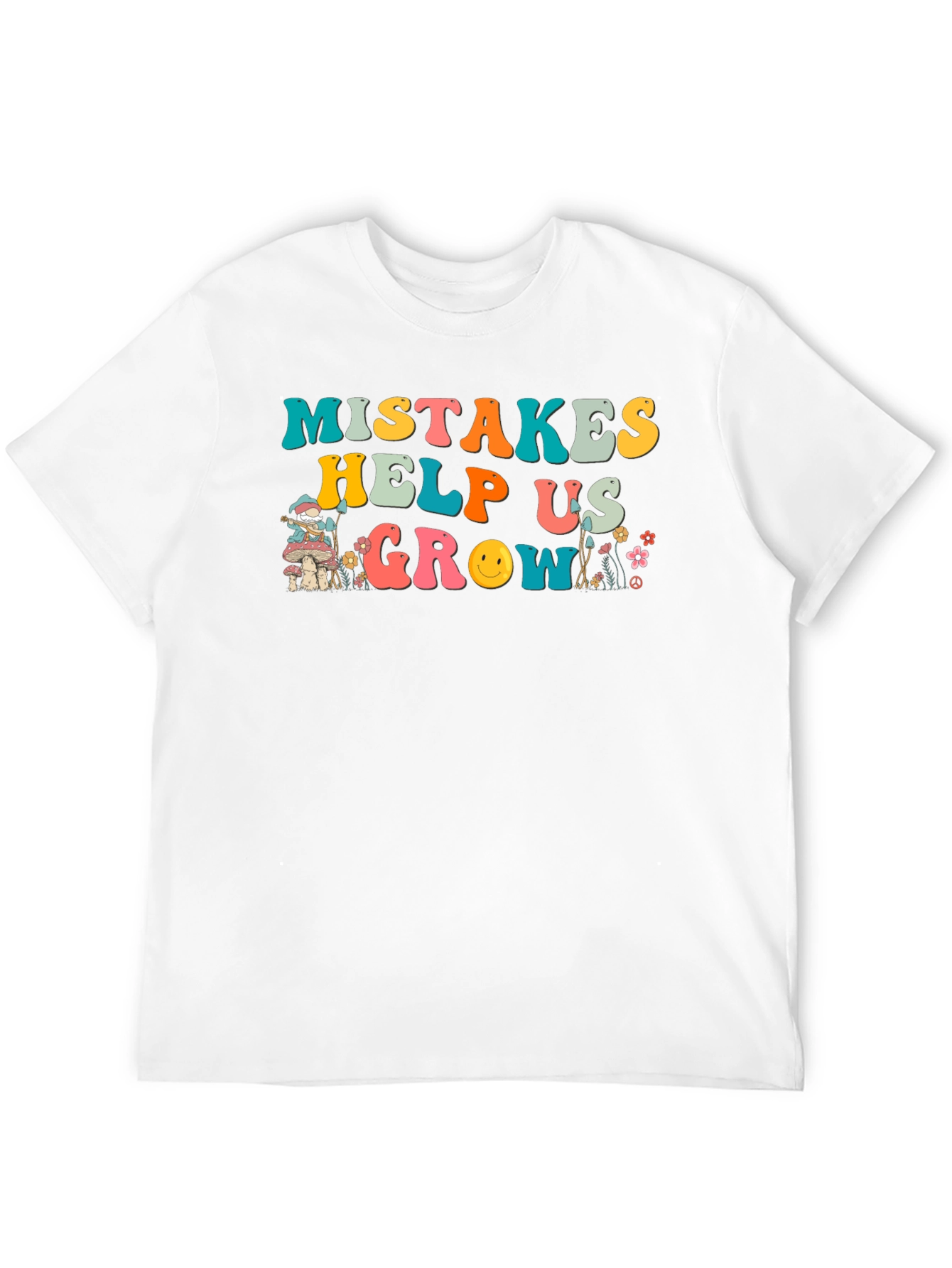 Mistakes Help Us Grow Graphic T-Shirt