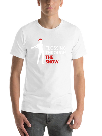 Flossing Through The Snow Christmas T-Shirt