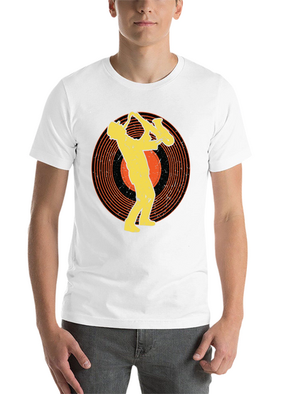 Saxophone Musician Graphic Tee